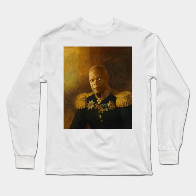 Samuel L. Jackson - replaceface Long Sleeve T-Shirt by replaceface